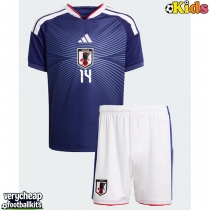 Japan Junya Ito #14 Replica Home Minikit World Cup 2026 Short Sleeve (+ pants)